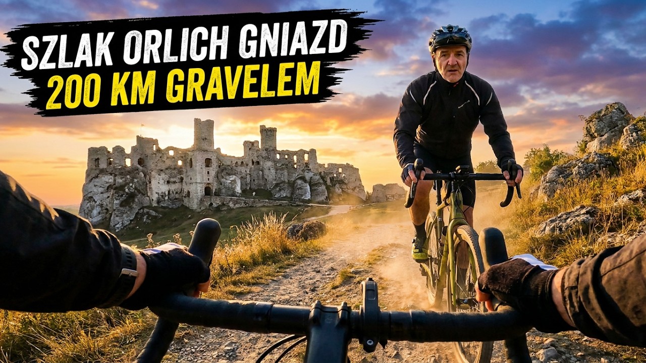 Szlak Orlich Gniazd gravelem w 2023 r część 1