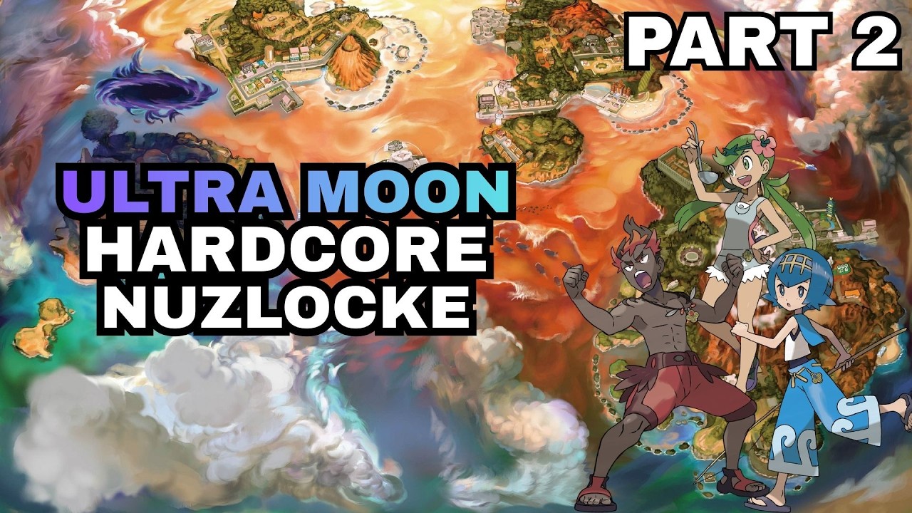 Is This the Hardest Mainline Game to Nuzlocke?? - Pokemon Ultra Moon Hardcore Nuzlocke