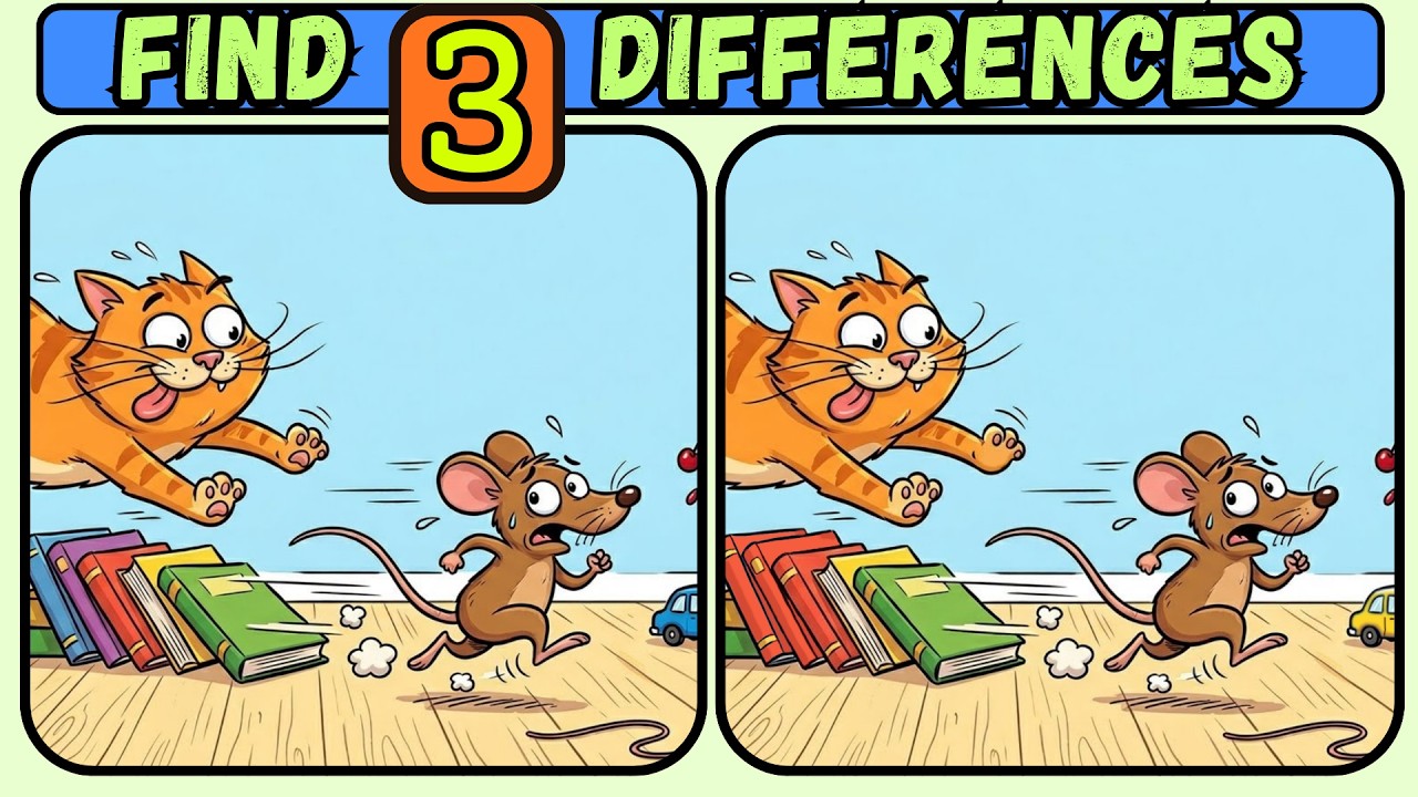Spot the Difference Puzzle | Can You Find All the Differences?