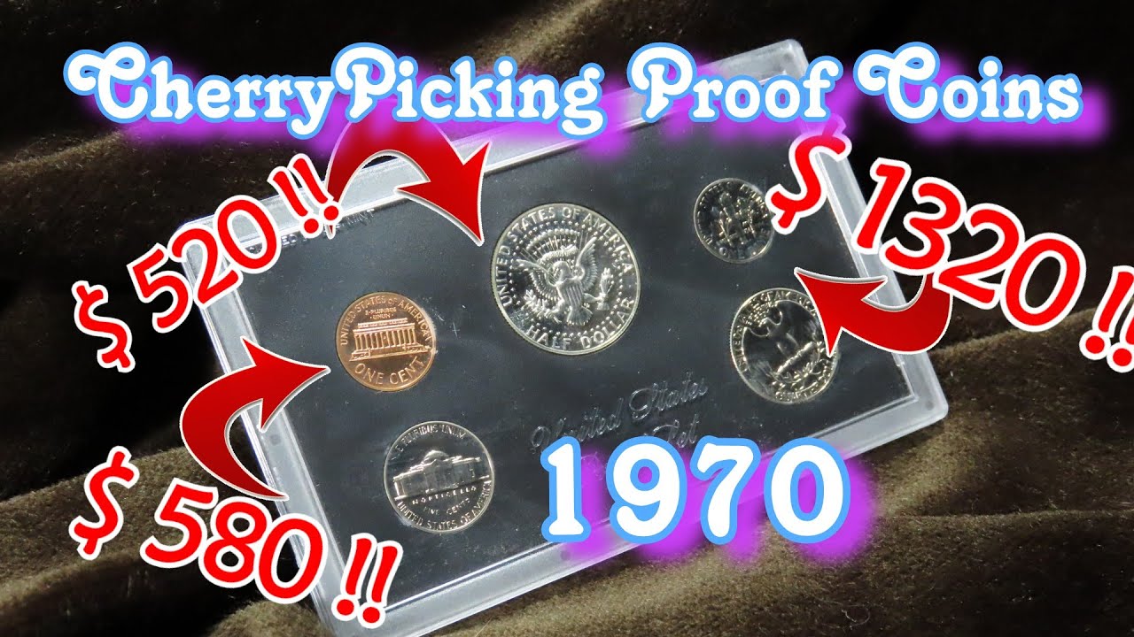 Valuable Coins To Look for in 1970 Proof Sets - Cherrypicking Proof Sets