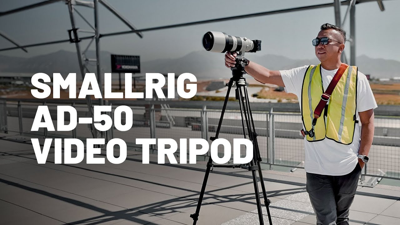 SmallRig AD-50 Carbon Fiber Video Tripod