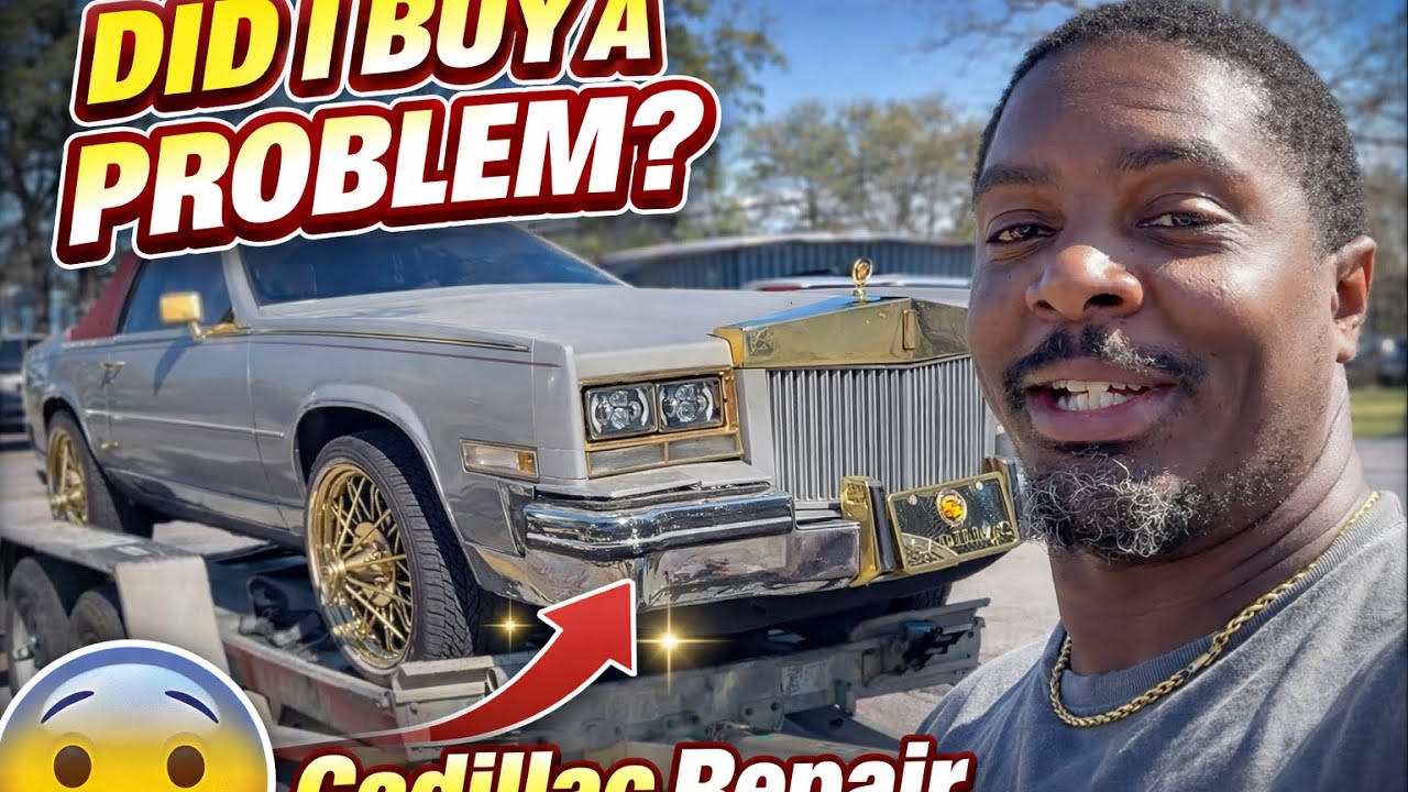 Problems with Aunt Betty can @FSCAUTO fix it? #cadillac #biarritz #eldorado #djscrew #screwston 