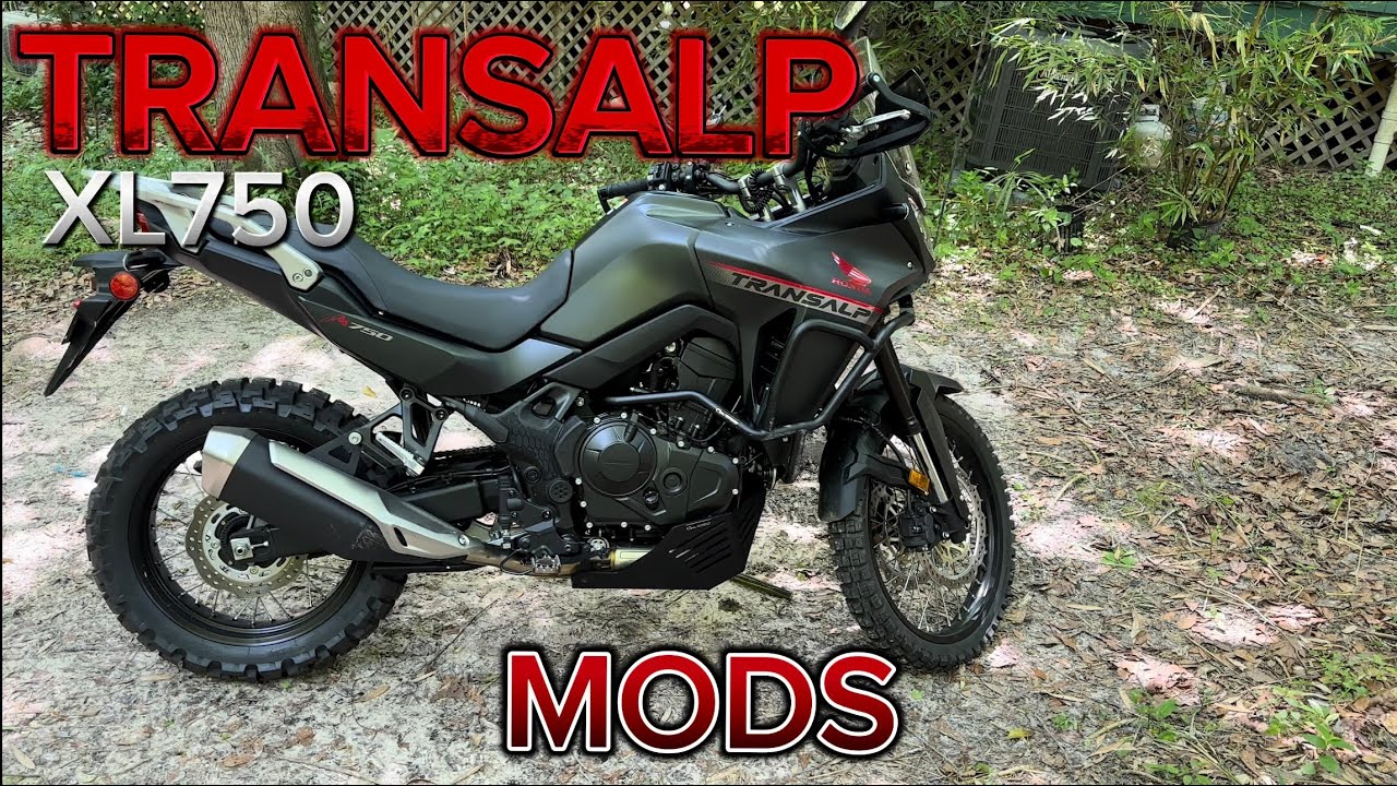 TRANSALP XL750 OFF-ROAD MODIFICATIONS!