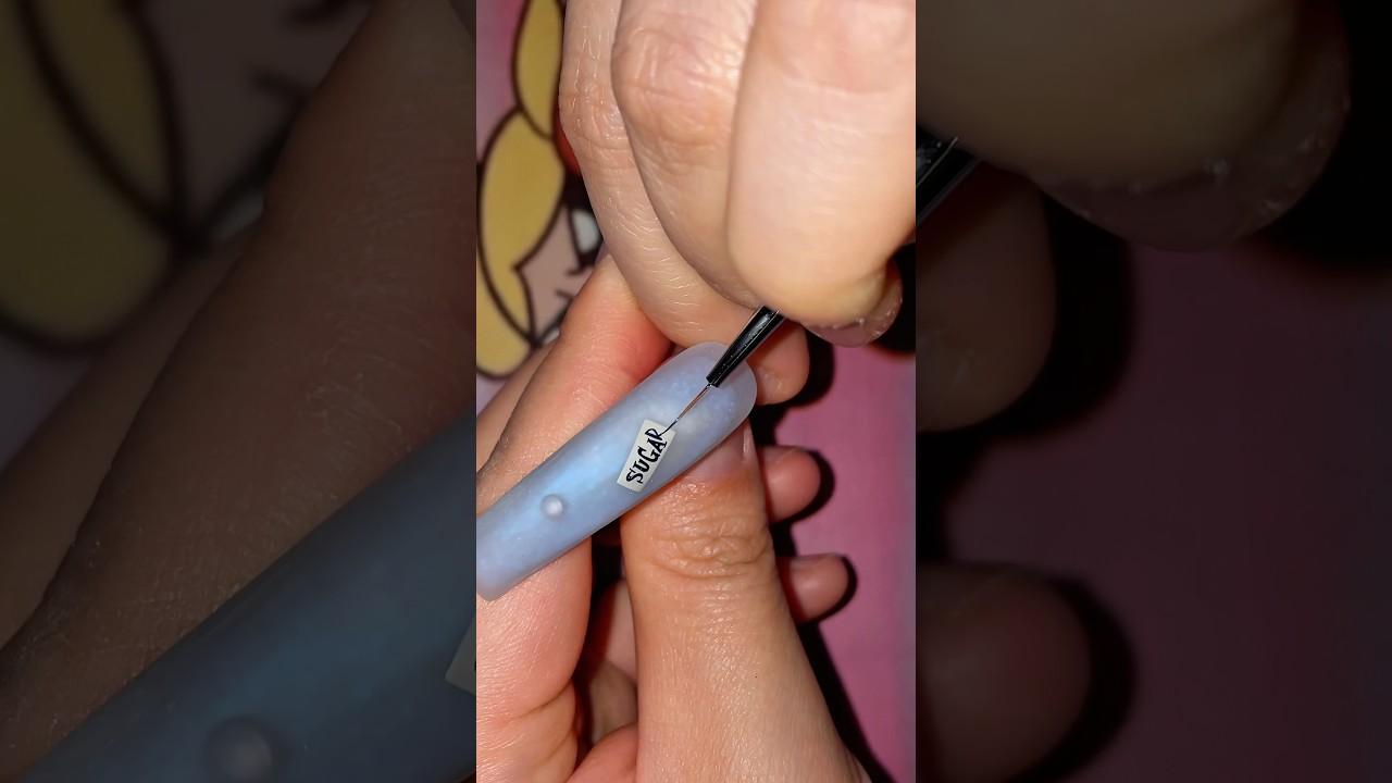 Powerpuff Girls ANIMATED Intro Nails 💥💕😱