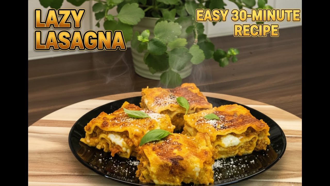 The 10-Minute "Lazy" Lasagna Hack! 🕒❌🔥
