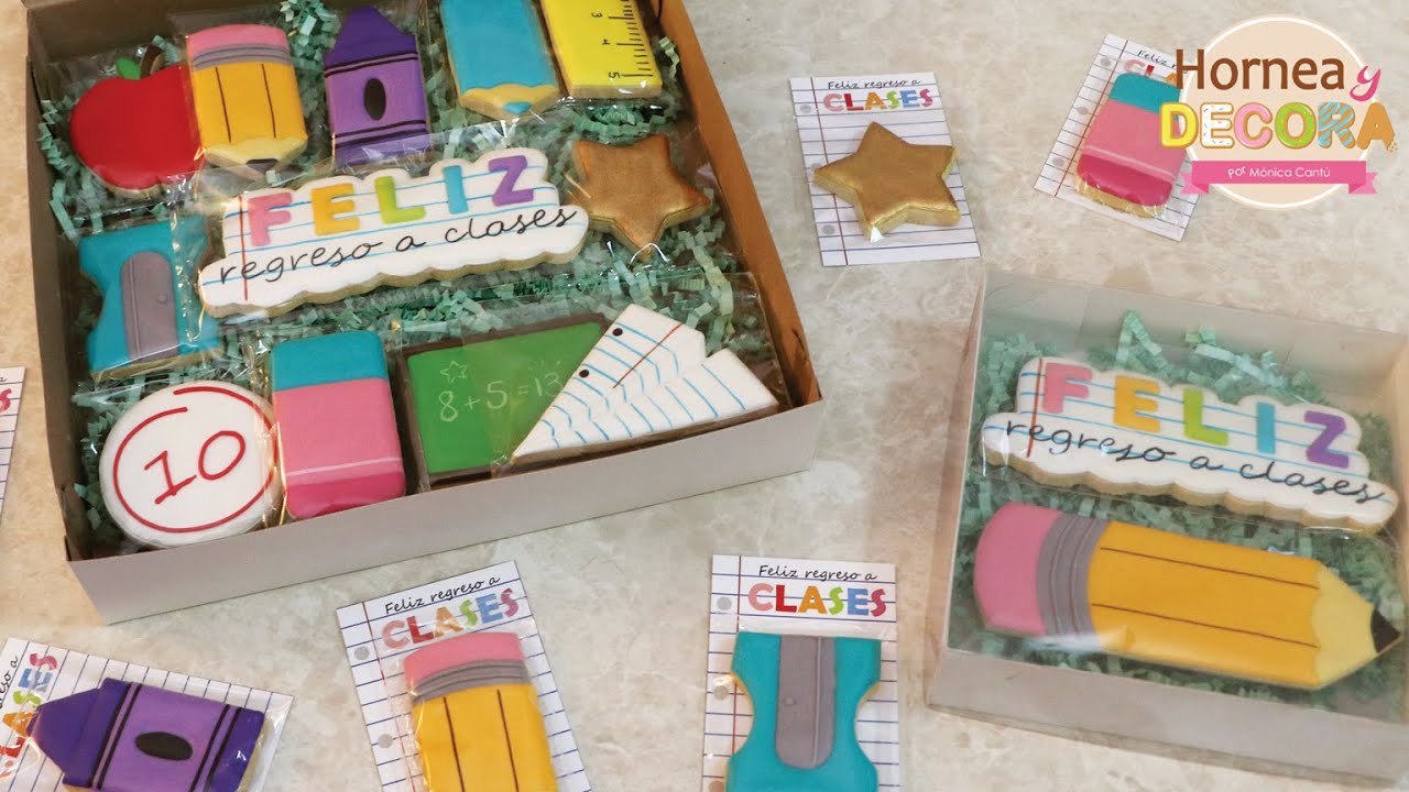 GALLETAS para el  REGRESO A CLASES / # 167