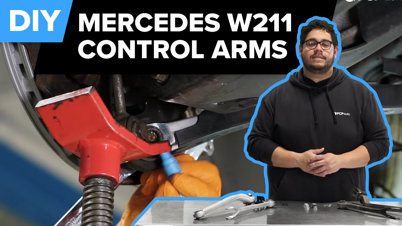 Mercedes E63 AMG Rear Control Arm Replacement DIY (Mercedes-Benz W211 E55 AMG, R320 SL55 & SL65 AMG)