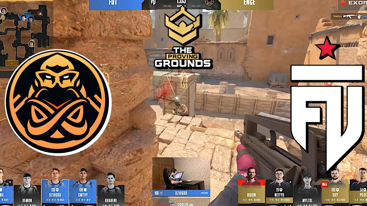 GRAND FINAL: ENCE vs FUT - EXORT THE PROVING GROUNDS S4 - HIGHLIGHTS