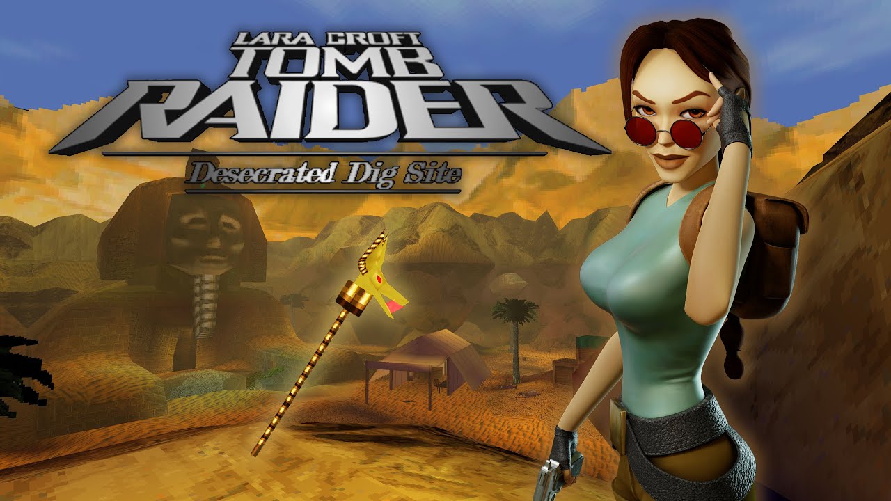 TRLE | The Desecrated Dig Site | 100% Walkthrough (Version 2)
