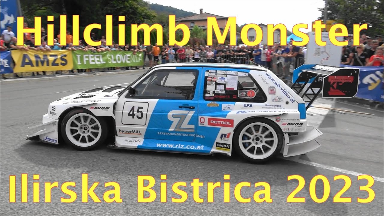 Ilirska Bistrica 2023 ☆ Hillclimb Monster Amazing Cars Sound ☆ EHC feat. RennMEDIA
