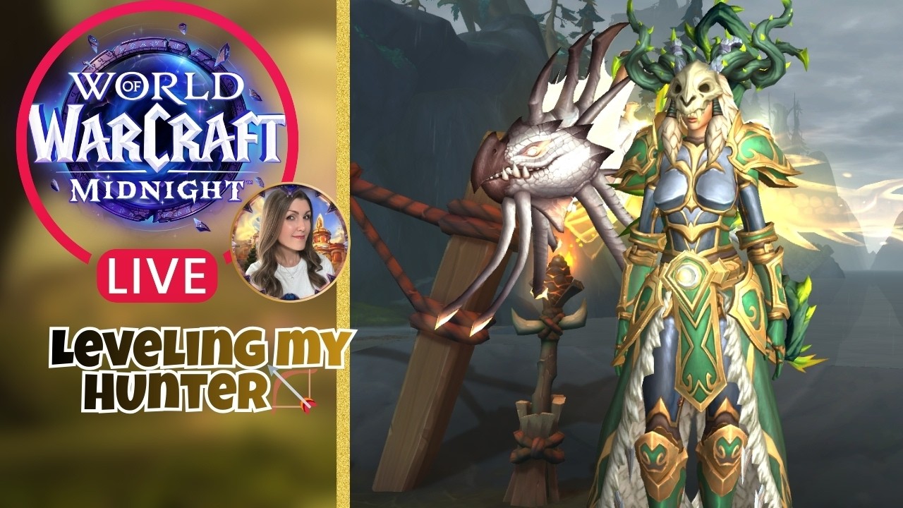 [STREAM REPLAY] Leveling my Hunter🏹Dungeons🫣Questing💜