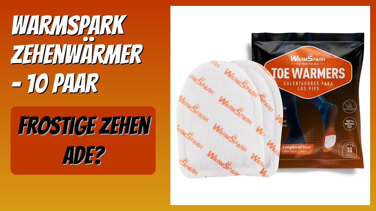 BEWERTUNG (2026): WarmSpark Zehenwärmer - 10 Paar. Infos