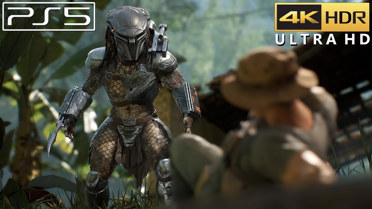 Хищник: Охотничьи угодья (PS5) 4K 60FPS HDR Геймплей