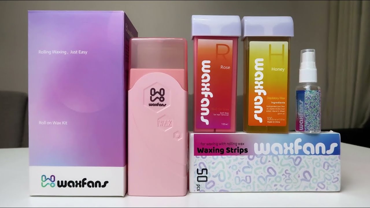 Waxfans Roll On Wax Kit Video Guide: Make Waxing Easy