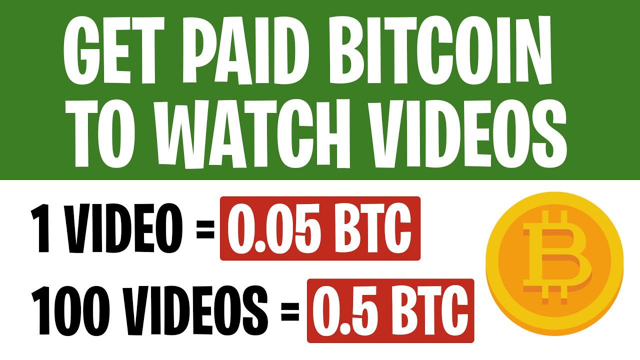 Earn $565 BITCOIN WATCHING VIDEOS FOR FREE (0.5 BTC In 24 Hours) | Earn Free Bitcoin
