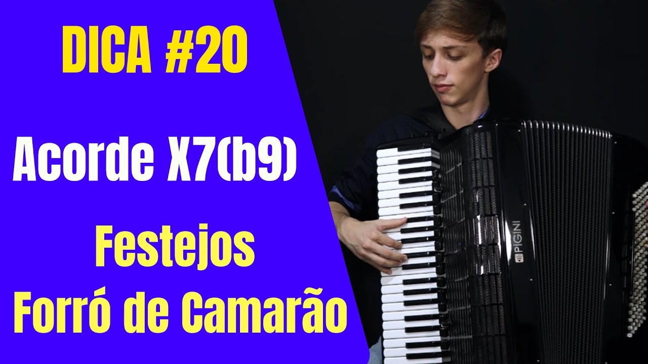 Dica de harmonia na progress&atilde;o V7 - Im | Aulas de Acordeon #20