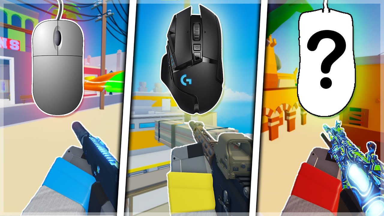 I used the BEST and WORST Mouse in Arsenal! Roblox Arsenal