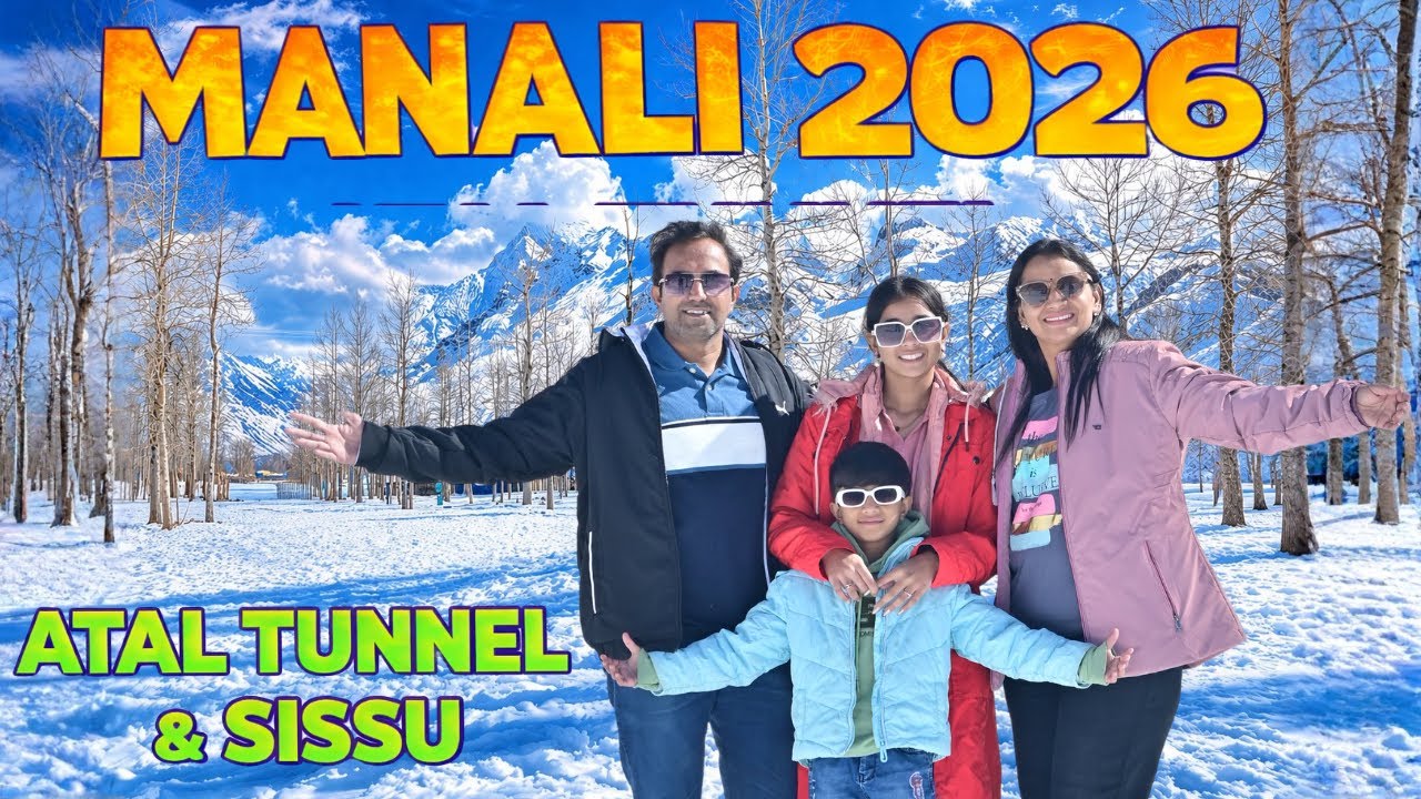 Gujarat To Manali Roadtrip 2026। Family Travel Vlog India ।