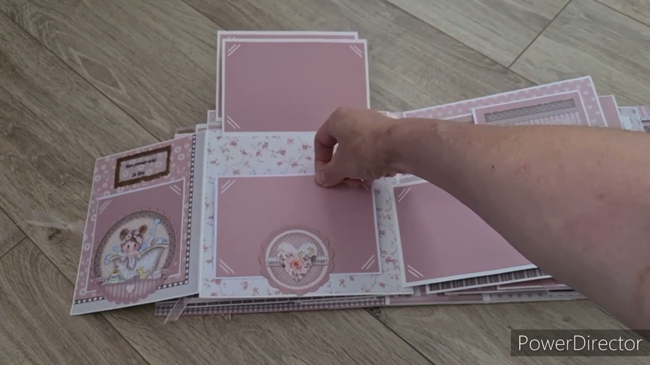 album bébé (collection stamperia little girl)