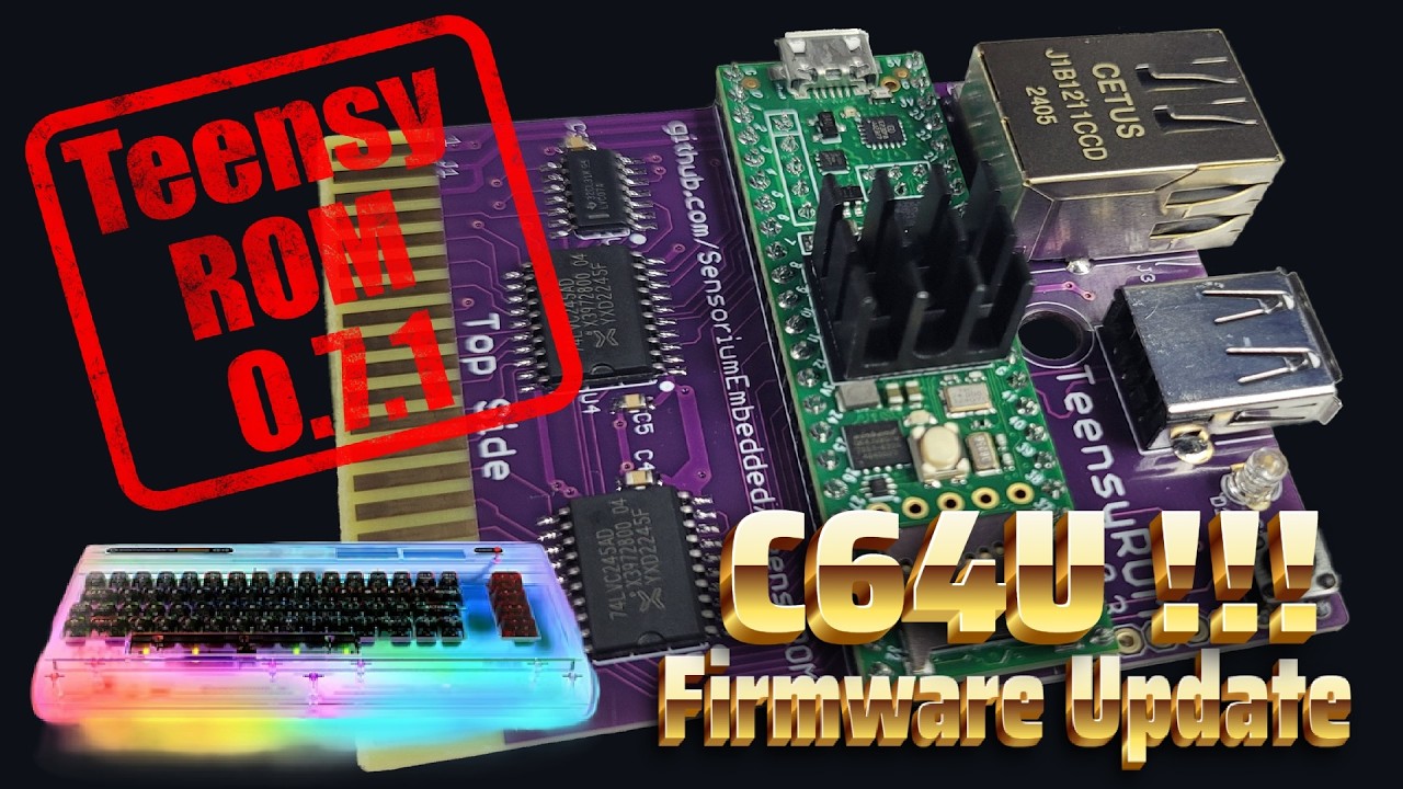 💥 Commodore 64 🔥 Ultimate ✨ TeensyROM 💙 : l’Accoppiata Vincente 💥 ! 🚀