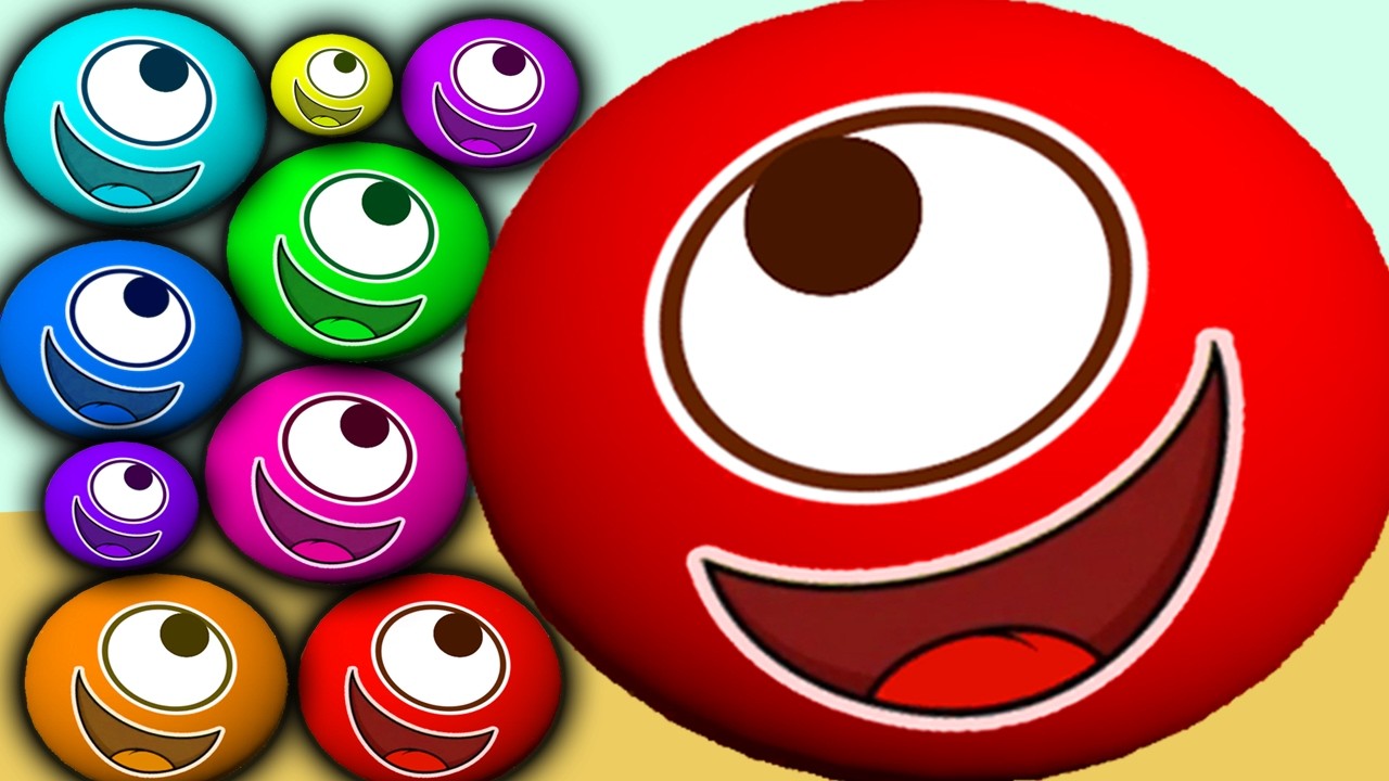 Hungry Balls Fails vs Pro Tricks (Level 1 - 50) Android / iOS Gameplay Walkthrough