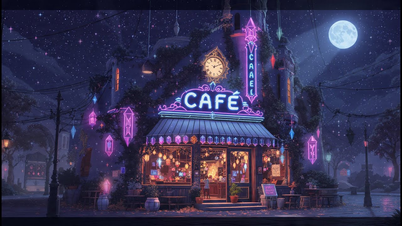 Late Night Coding Music | Calm Cafe