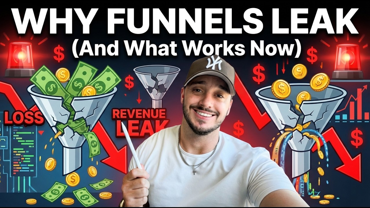 Why Funnels Leak (& What Actually Converts Instead)