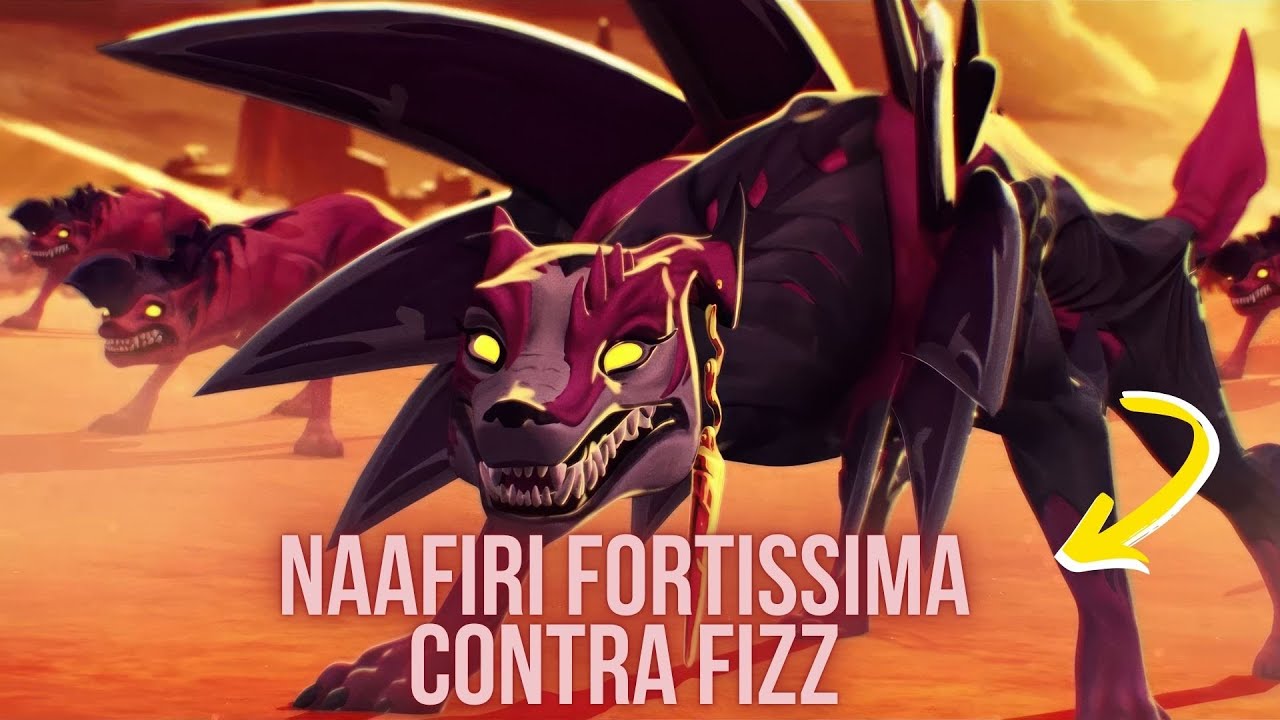 NAAFIRI DESTRUINDO O FIZZ NO MID