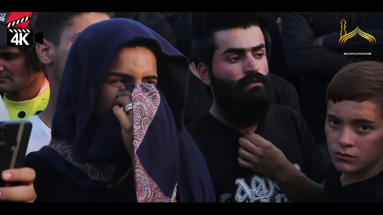 مشاهد تمثيلية من الرحل الزينبي لمسيرة اهالي السماوة الموحدة الكبرى في طويريج
