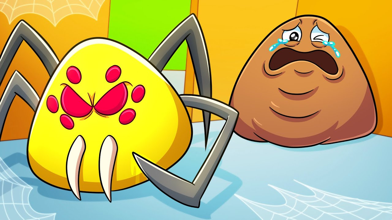 SPIDER POU DARK SECRET! Bou's Revenge Animation