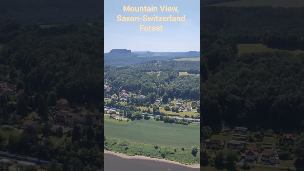 Awesome Mountain View | Saxon-Switzerland Forest | Rock Mountain 