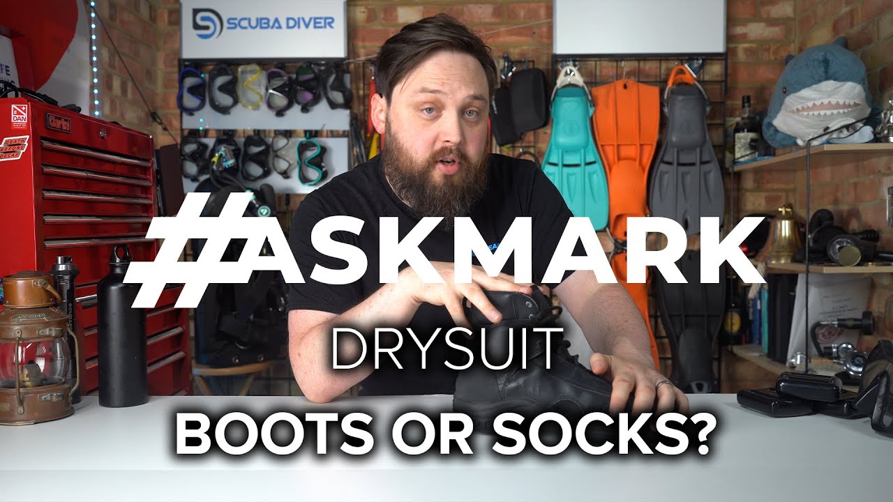 Drysuit Boots or Socks? #askmark @ScubaDiverMagazine