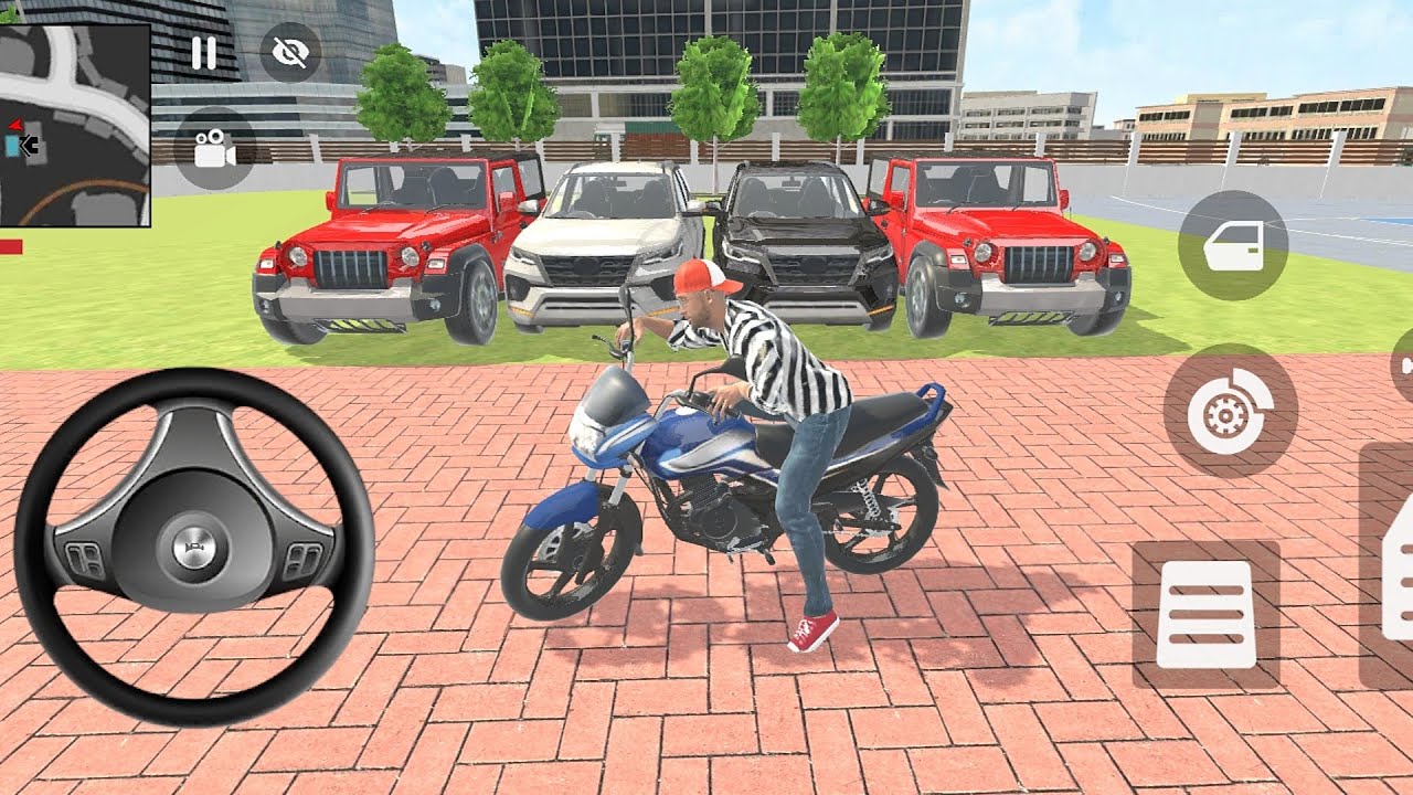 💥Franklin Order By 2⃣ Thar & 2⃣ Fortuner In Indian 🇮🇳 Showroom Thief Auto Simulator 🎮