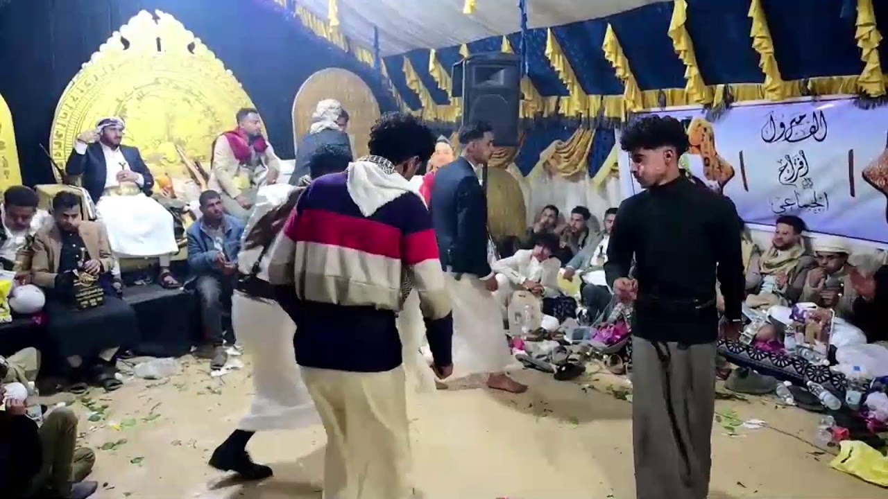 حفل زفاف فخامة العريس احمد سعيد الجماعي - اب - وراف