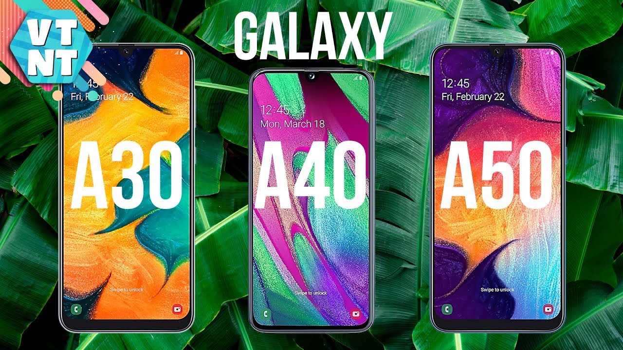 Samsung Galaxy A30 vs A40 vs A50 Сравнение. Какой выбрать?