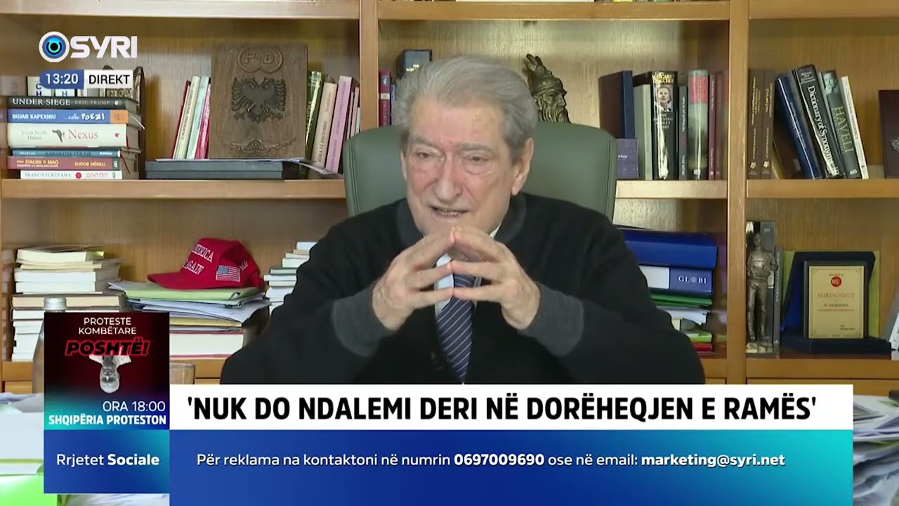 Berisha: Sot, në ora 6, të gjithë të marshojmë rrugëve të Tiranës në kryengritjen tonë paqësore