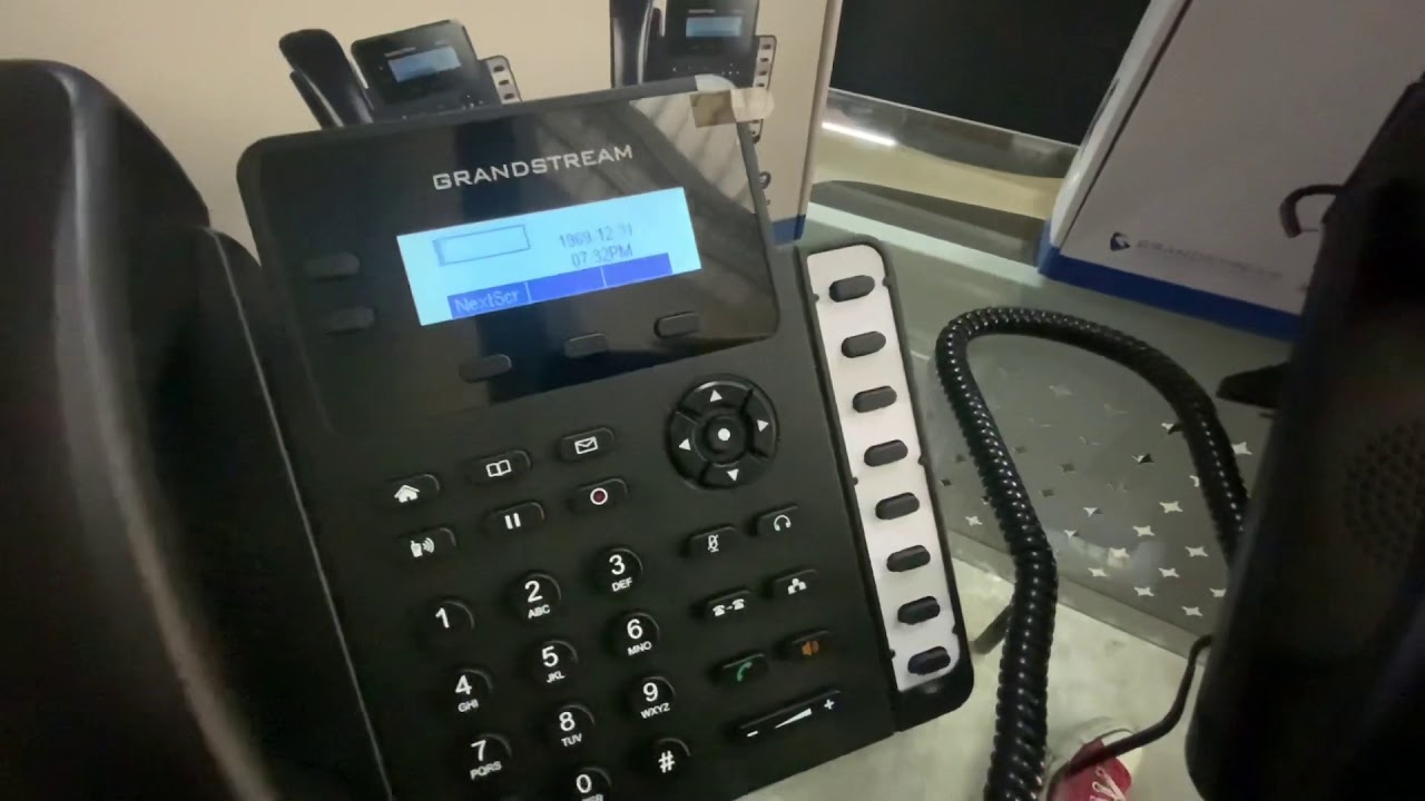 Unboxing de los teléfonos GrandStream Modelos (GXP1628 y GXP1630)