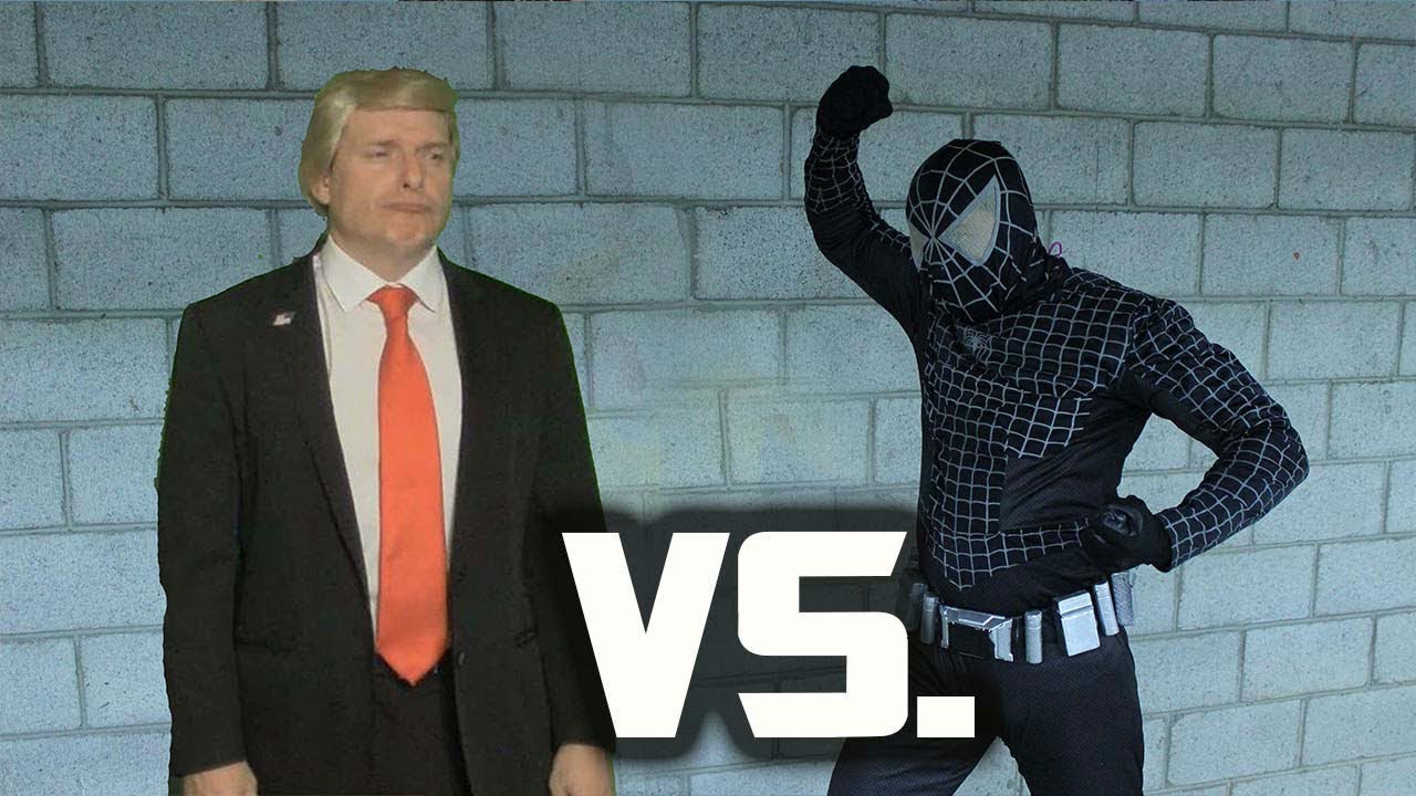 Black Spider-Man vs Trump