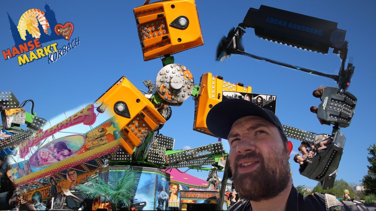 Eine wilde Fahrt im Musikexpress I Hansemarkt Korbach 2025 I Vlog #9