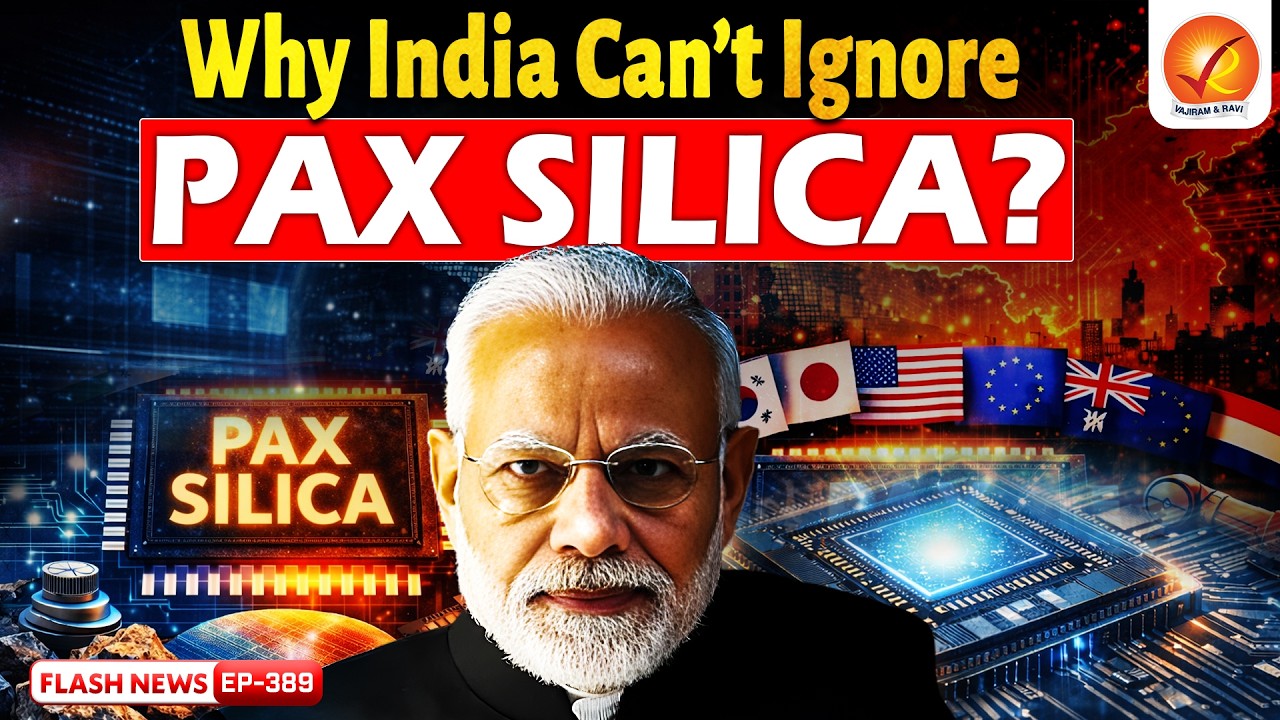 India Joins Pax Silica | What This US-Led Tech Alliance Means
