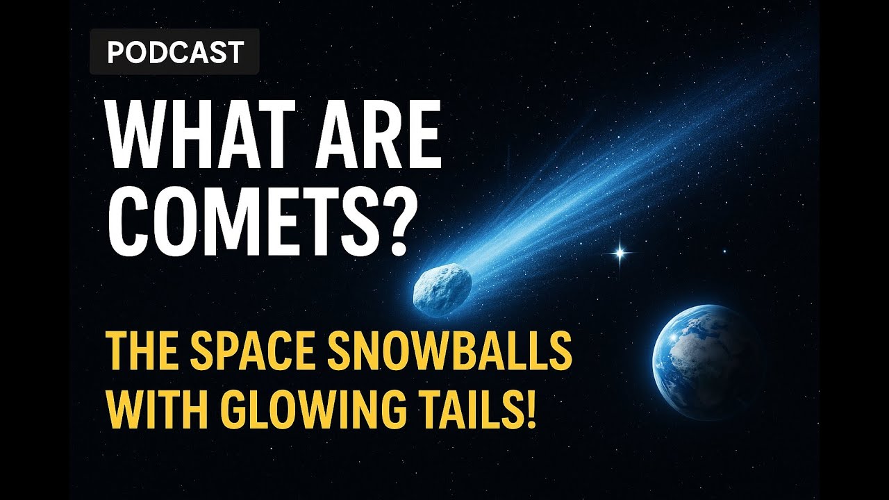 Podcast: What Are Comets? ☄️ Space&rsquo;s Glowing Visitors Explained Simply