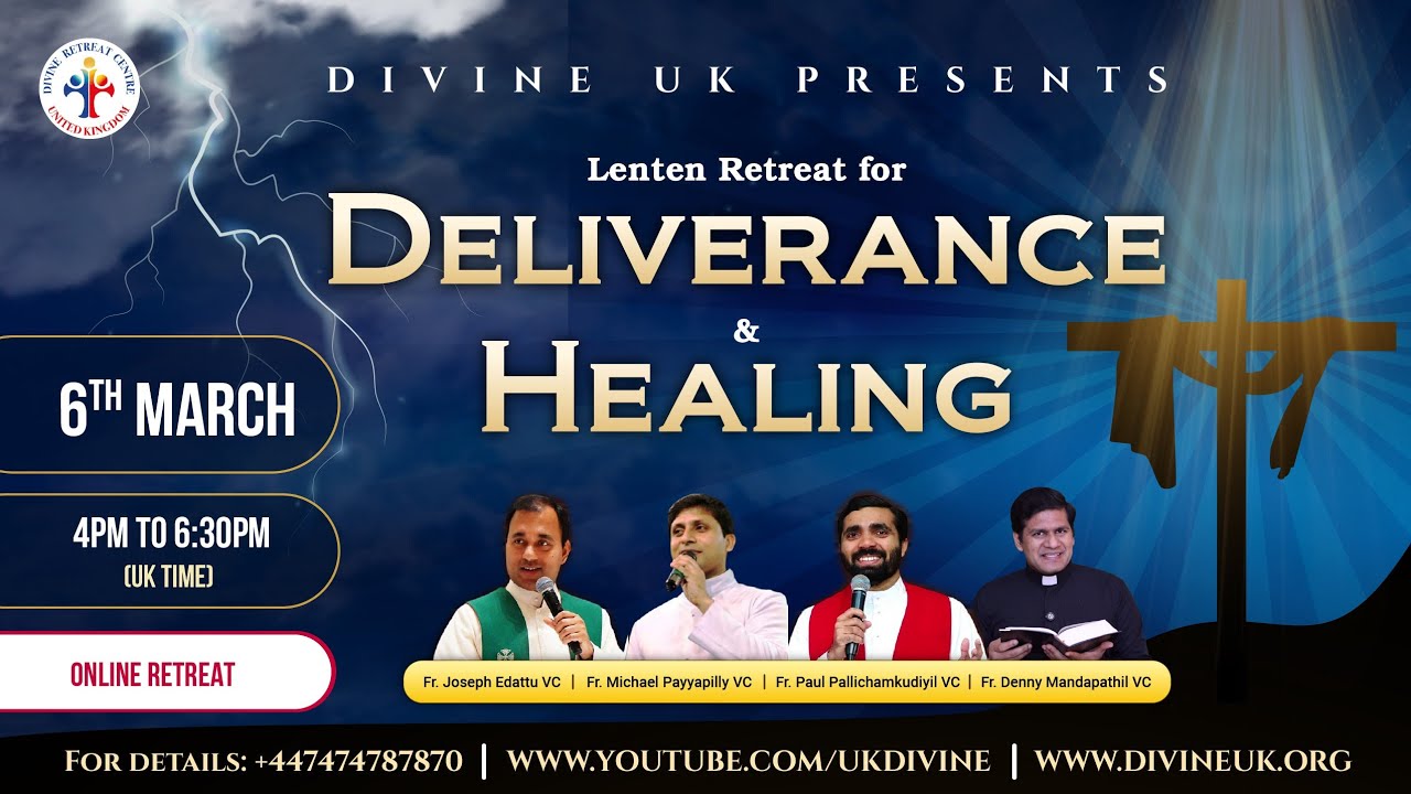 (LIVE) Lenten Retreat For Deliverance & Healing (6 March 2025) Divine UK