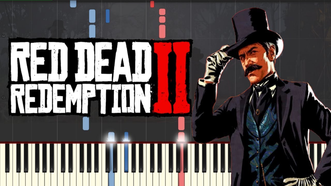 Red Dead Redemption 2: Ring-Dang-Do (Campfire Song) - Synthesia Piano Tutorial + MIDI
