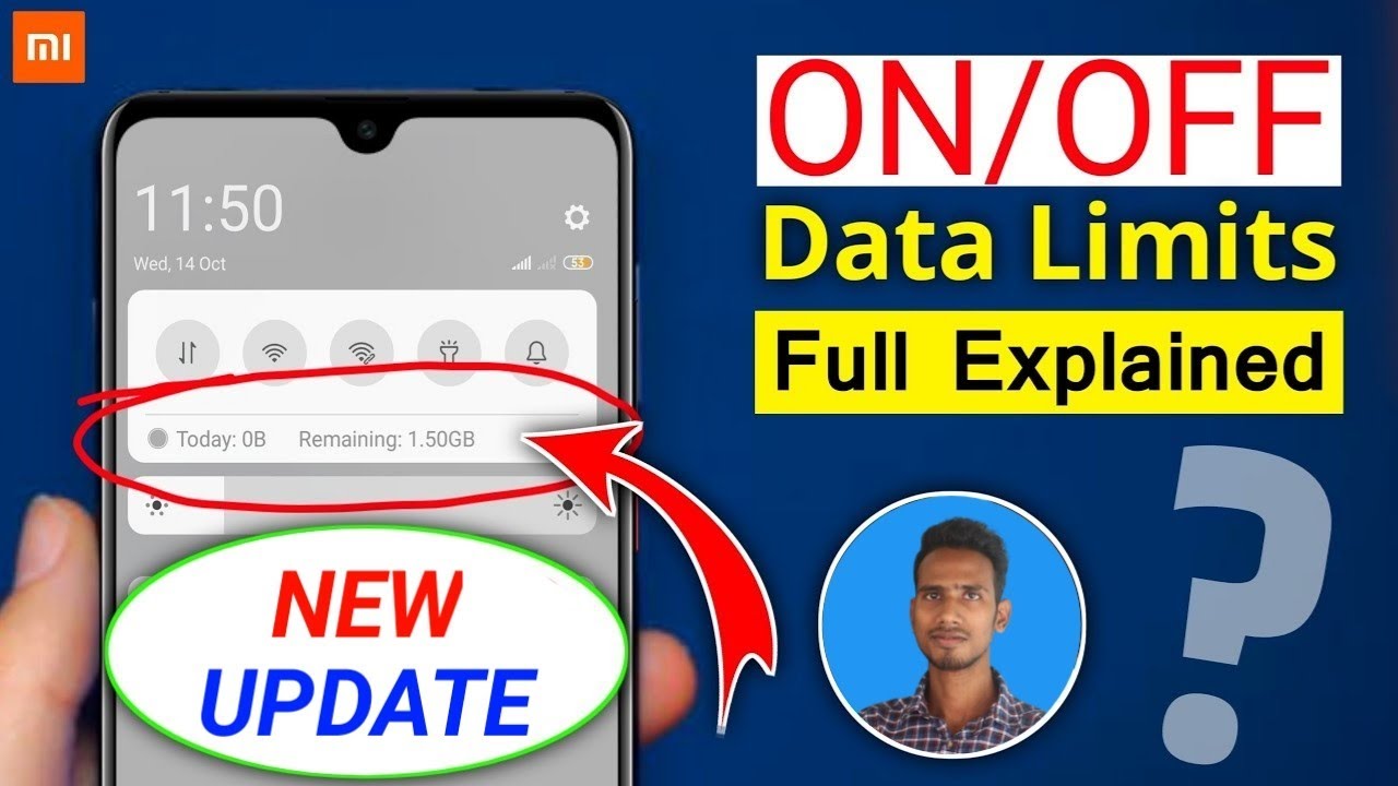 How To Set Data Usage Limit In Mi Phone | Data Limits Usage Settings In Redmi | MIUI 11 | MIUI 12
