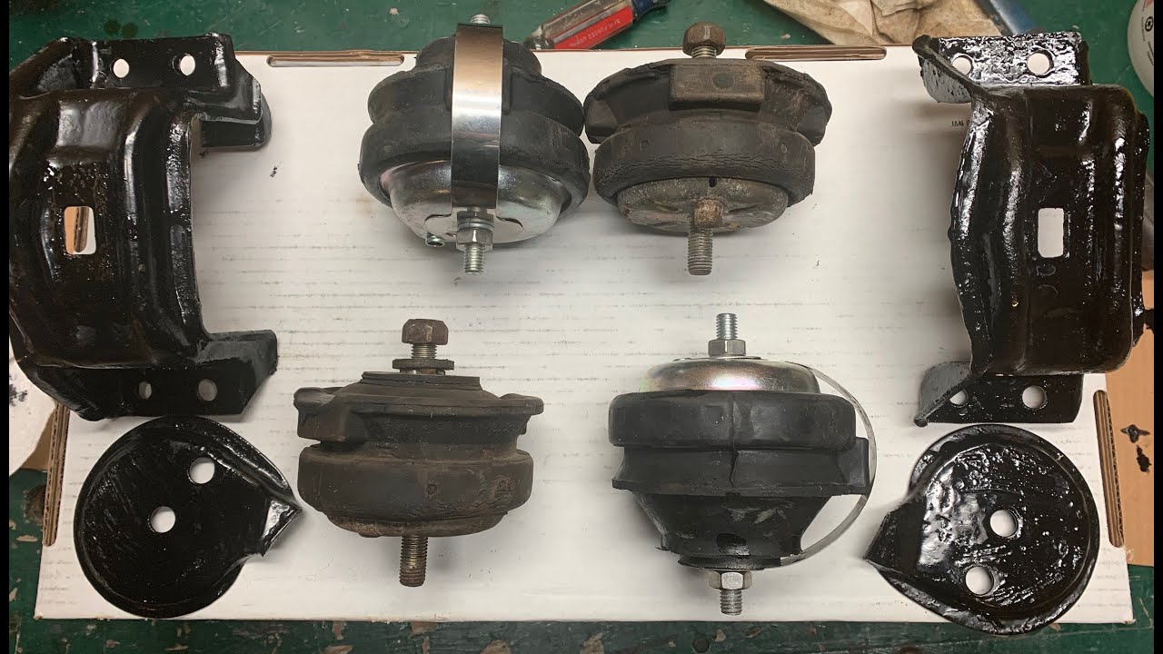 Project Risky Business (1985 Porsche 928S) Motor Mount Replacement and Cross Member Installation.