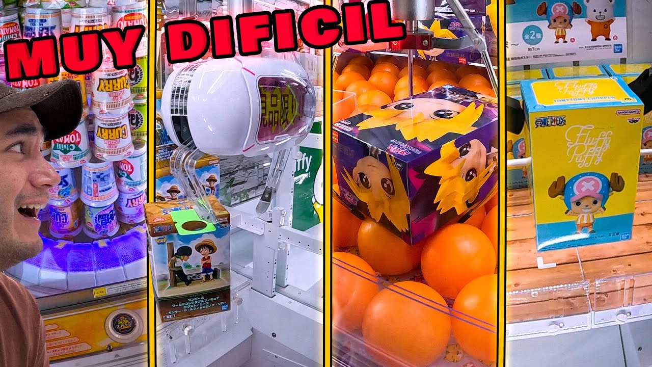 Solo perdí dinero con estas Maquinas de Gancho en JAPON..