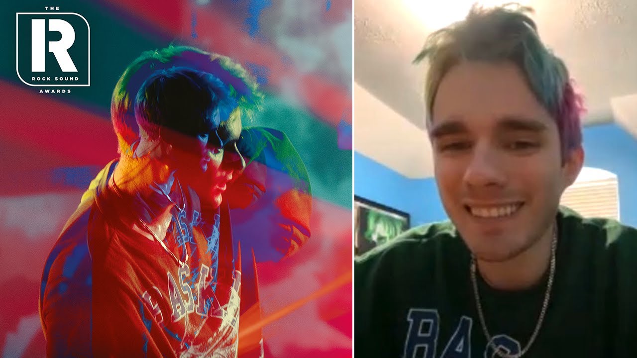 Waterparks' Awsten Knight Talks Us Through His 2021 | Rock Sound Awards