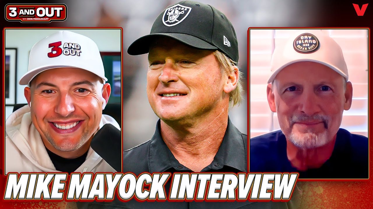 Mike Mayock reflects on Raiders experience with Jon Gruden + Ranks top NFL Draft prospects | 3 & Out