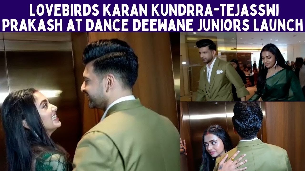 Tejasswi Prakash attends Dance Deewane Junior’s launch with boyfriend Karan Kundrra