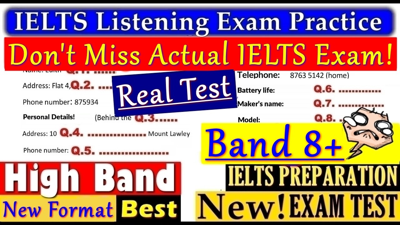 IELTS LISTENING PRACTICE TEST 2026 WITH ANSWERS | 22.06.2026